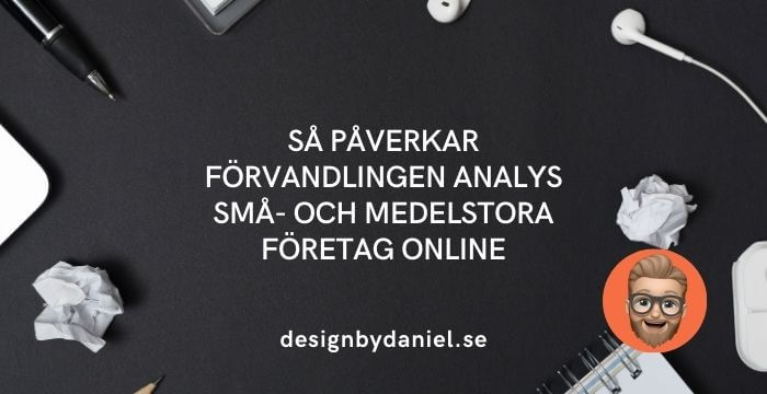 Vad innebär förvandlingen analys för små- och medelstora företag online?